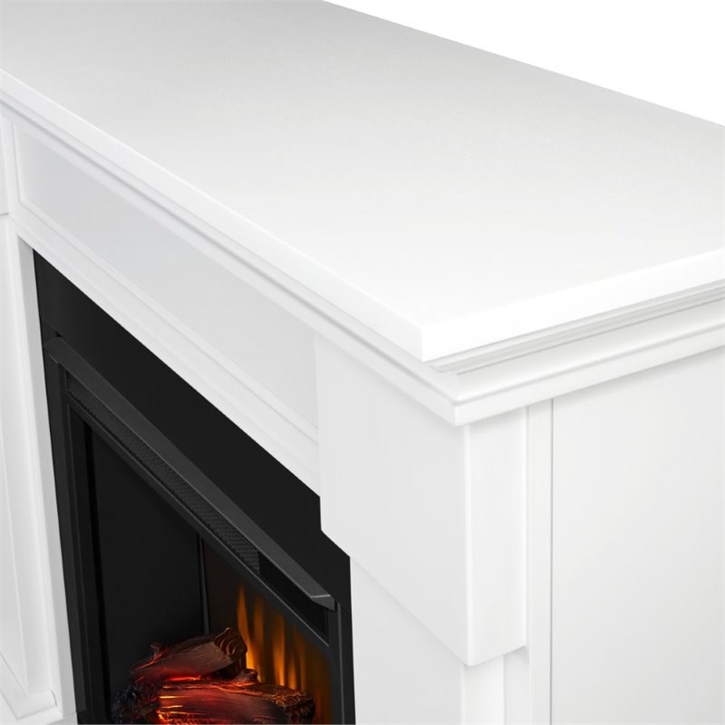 Real Flame Hillcrest Electric Fireplace White Homesquare