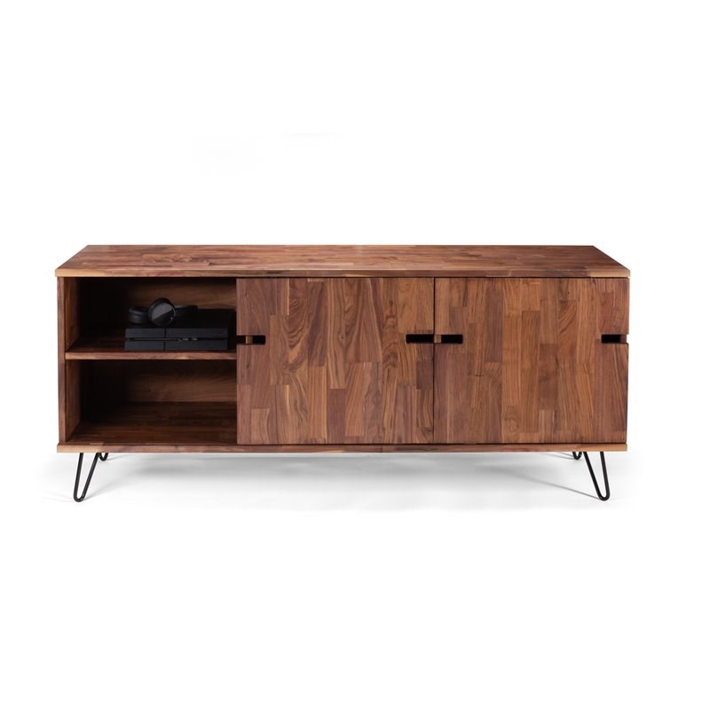 Modwerks Furniture Design Zuma Solid Wood Cabinet with Sliding Doors in Natural