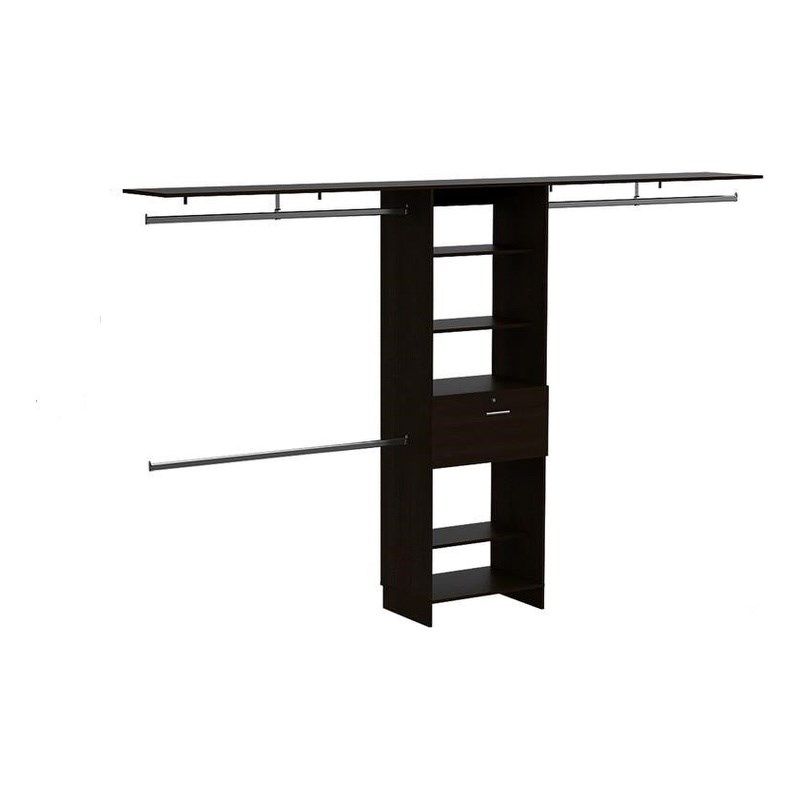 Boahaus Hanover Armoire (Black) Homesquare