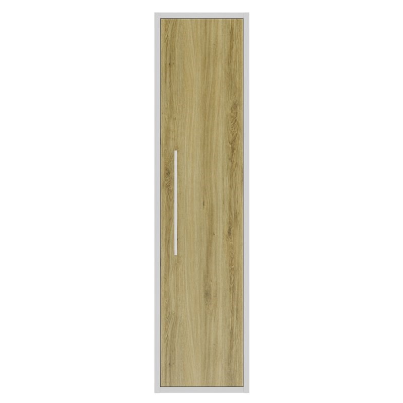 Randalco Chelsea Modern Wood Column Bathroom Cabinet in Ginger Oak