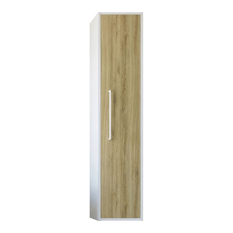 Randalco Chelsea Modern Wood Column Bathroom Cabinet in Ginger Oak