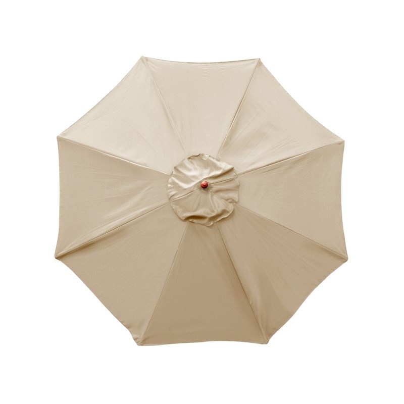 Bond 9' Outdoor Patio Market Umbrella - Natural