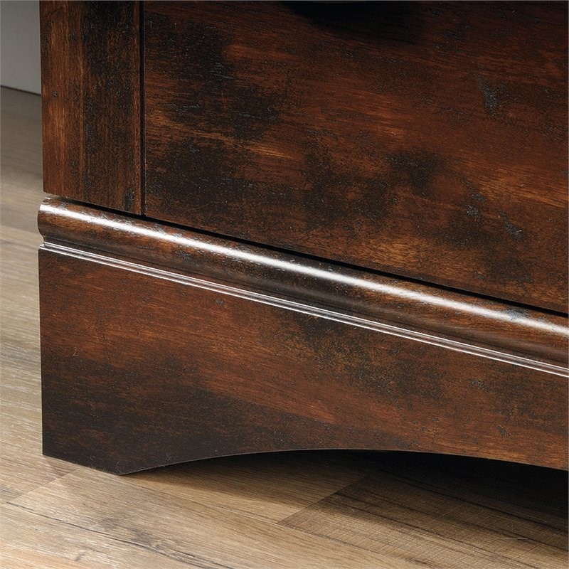 Sauder Harbor View 1 Drawer Lateral File Cabinet in Curado Cherry