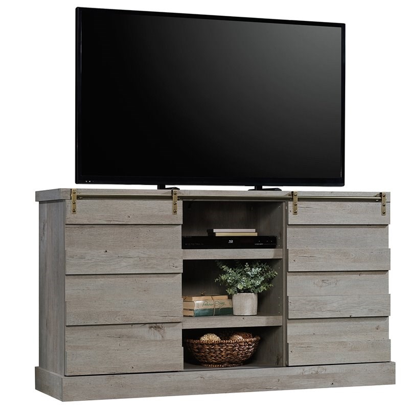 Sauder Cannery Bridge Engineered Wood Stand For TVs up to 60