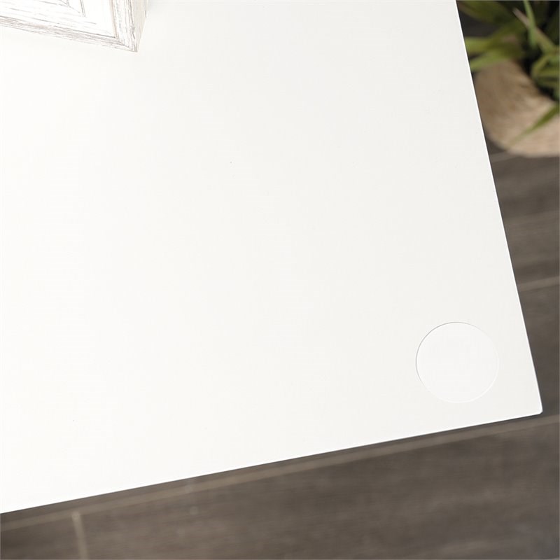 Sauder HomePlus 4 Cubby Bookcase in White