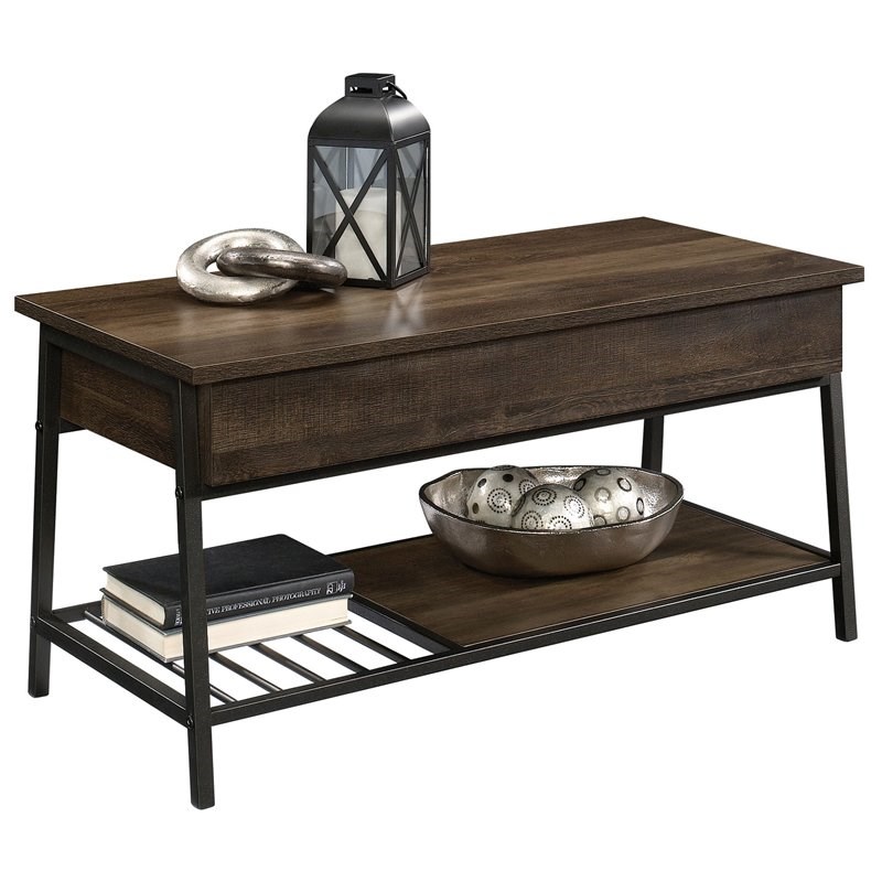 north avenue coffee table smoked oak