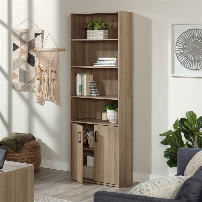  Modern Bookcase With Doors with Simple Decor