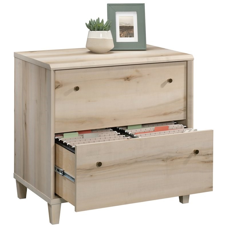 Sauder Willow Place Engineered Wood Lateral File Storage Cabinet - Pacific Maple