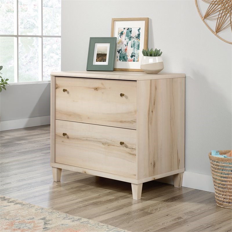 Sauder Willow Place Engineered Wood Lateral File Storage Cabinet - Pacific Maple