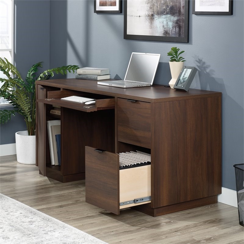 dark mahogany computer desk