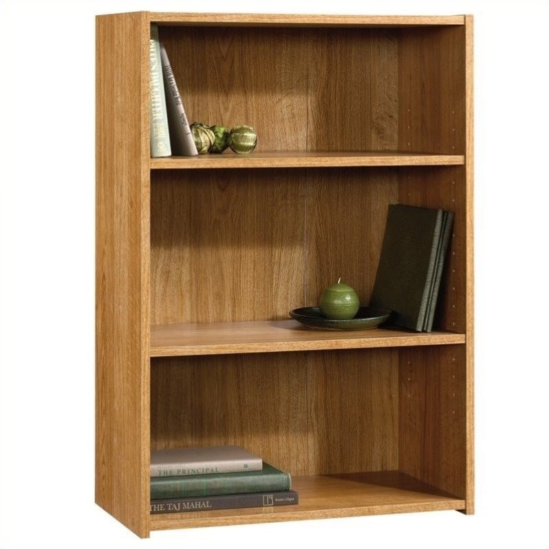 Sauder Beginnings Engineered Wood 5Shelf Bookcase in Highland Oak