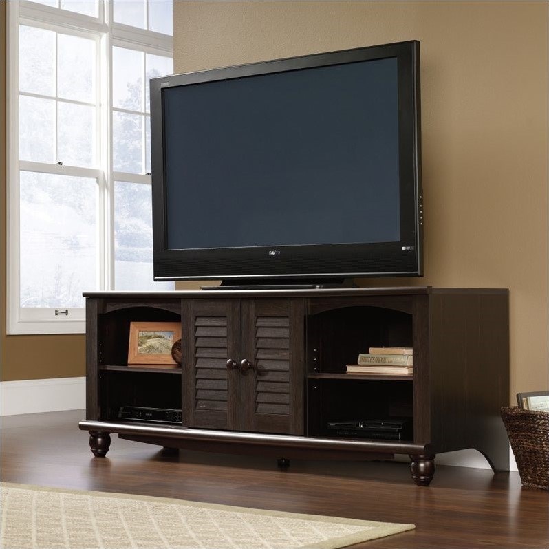 Sauder Harbor View TV Stand in Antiqued Paint