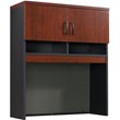 Sauder Via Engineered Wood Lateral File Hutch in Classic Cherry