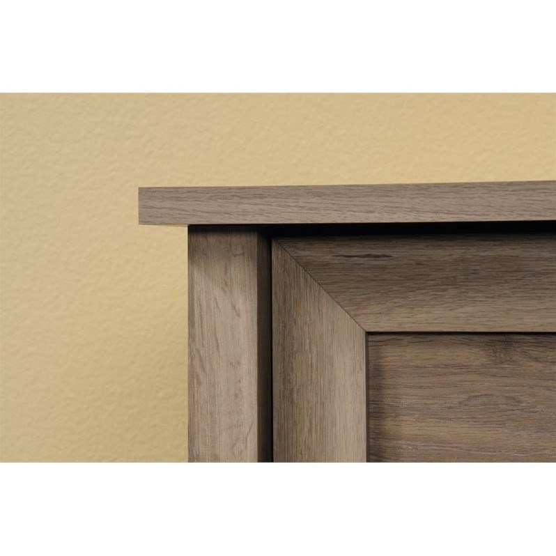 Sauder County Line 4 Drawer Chest in Salt Oak Homesquare