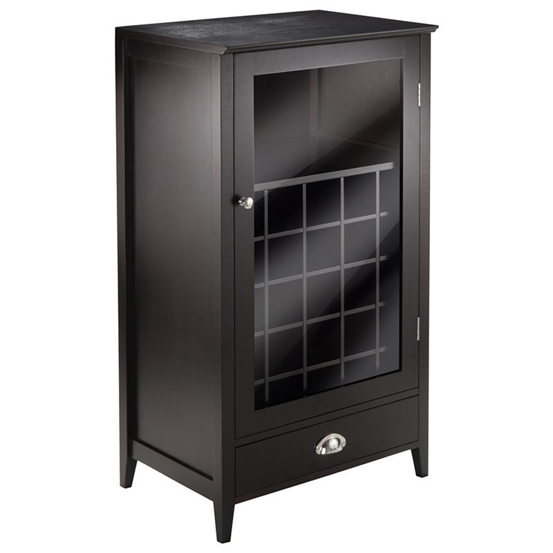 winsome bordeaux modular bar in espresso 92455