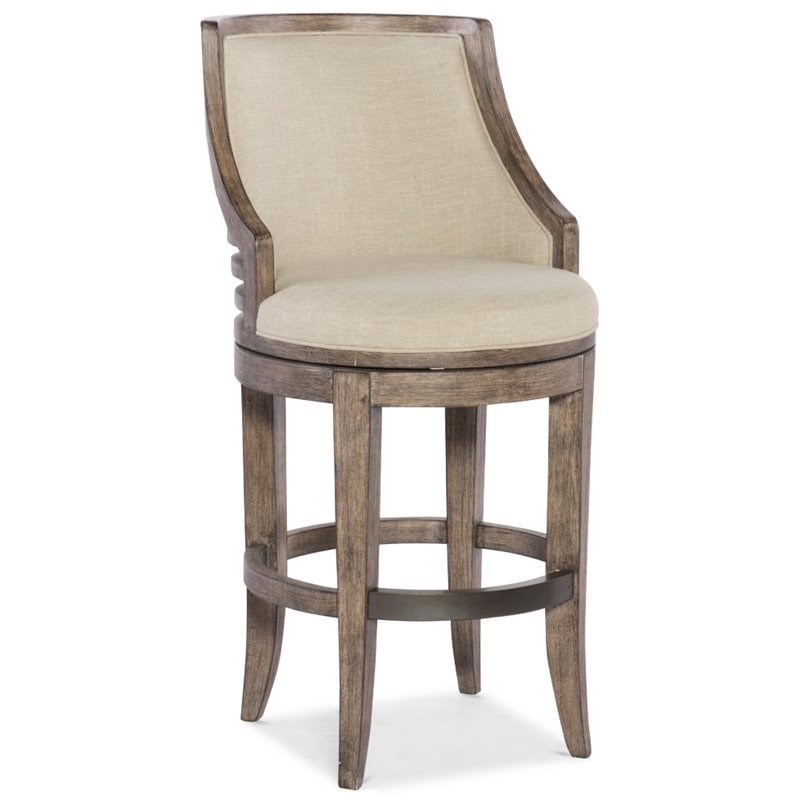 Hooker Furniture Lainey Transitional Upholstered Bar Stool 300 20053 