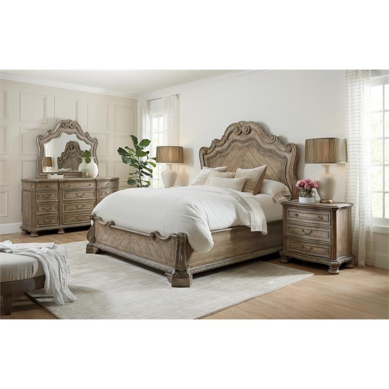 Hooker Furniture Bedroom Castella King Panel Bed