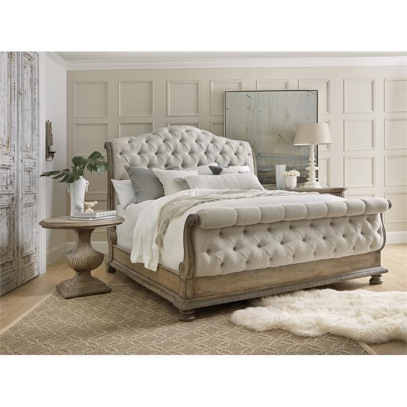 Hooker Furniture Bedroom Castella California King Tufted Bed