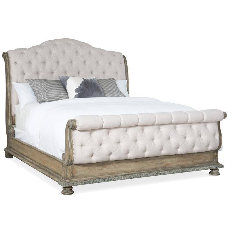 Hooker Furniture Bedroom Castella California King Tufted Bed