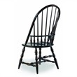 Hooker Furniture Sanctuary Windsor Dining Chair in Ebony