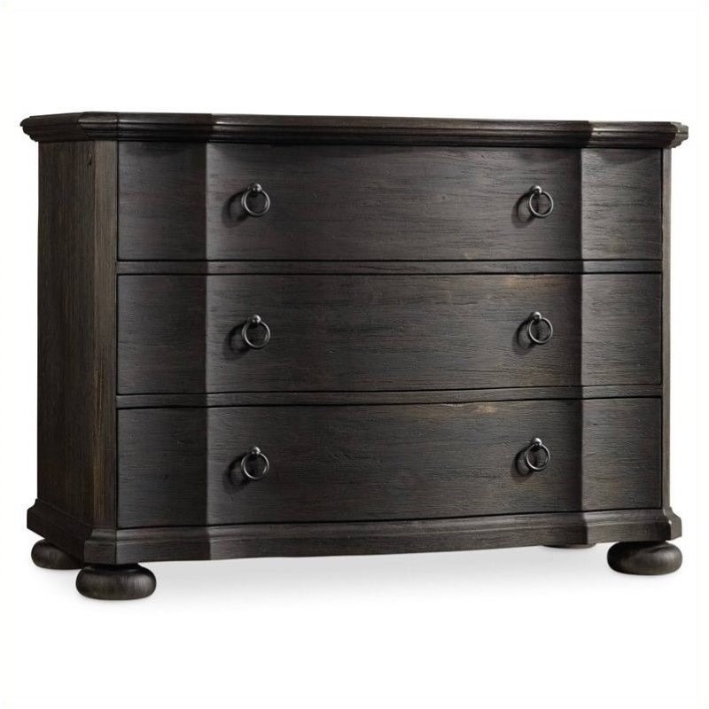 hooker furniture corsica double handle 3drawer bachelor's chest in