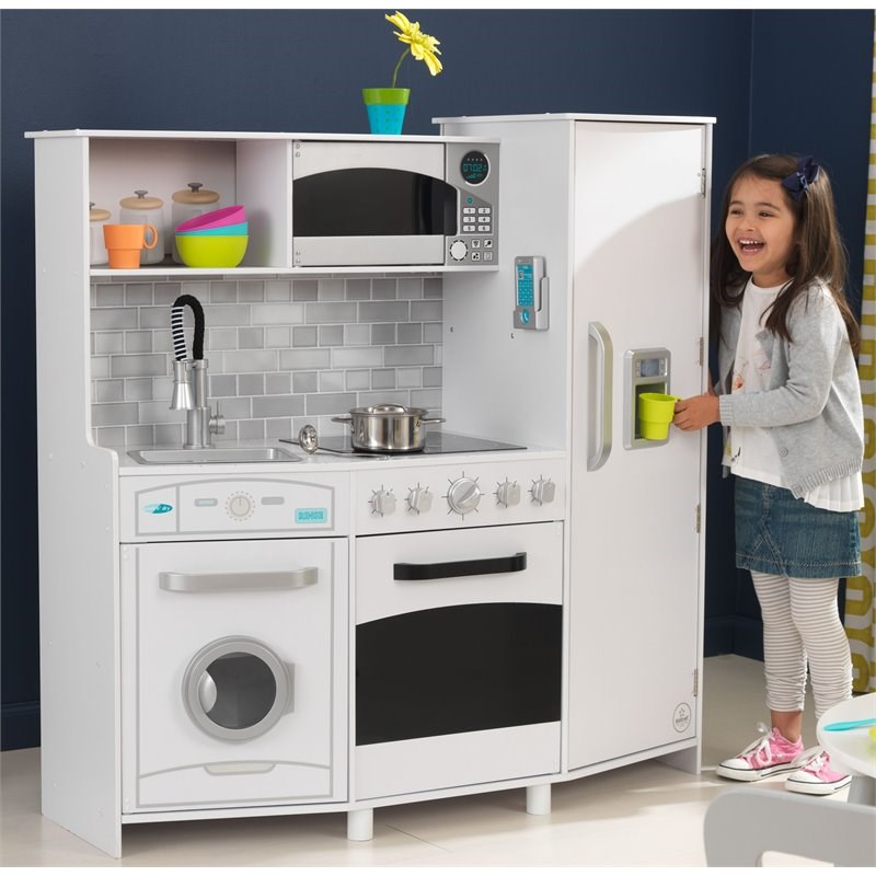 Kidkraft Large Play Kitchen in White | Homesquare