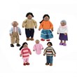 KidKraft Doll House Doll Family of 7 - African American