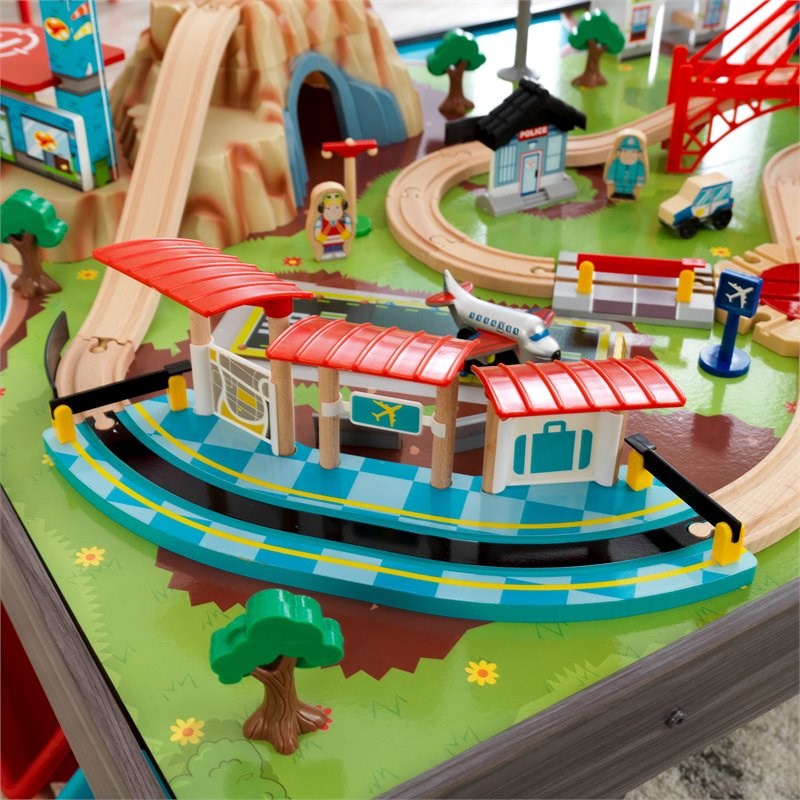 kidkraft pacific railway train set