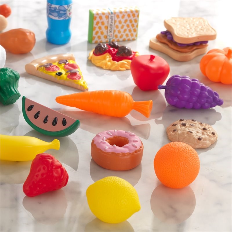 soft plastic play food