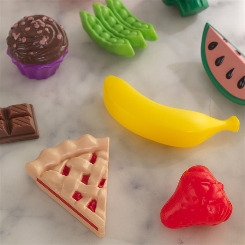 soft plastic play food