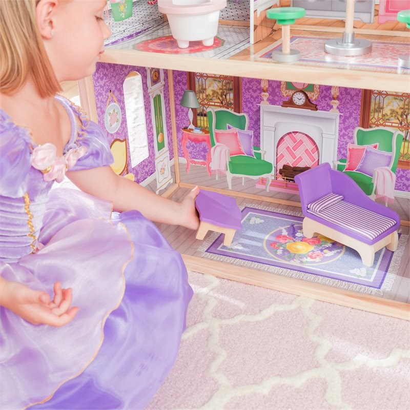 Kidkraft Ava 10 Piece Spacious Dreamy Dollhouse