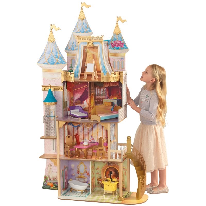 Kidkraft Disney 10 Piece Princess Royal Celebration Dollhouse