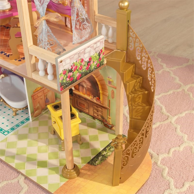 Kidkraft Disney 10 Piece Princess Royal Celebration Dollhouse