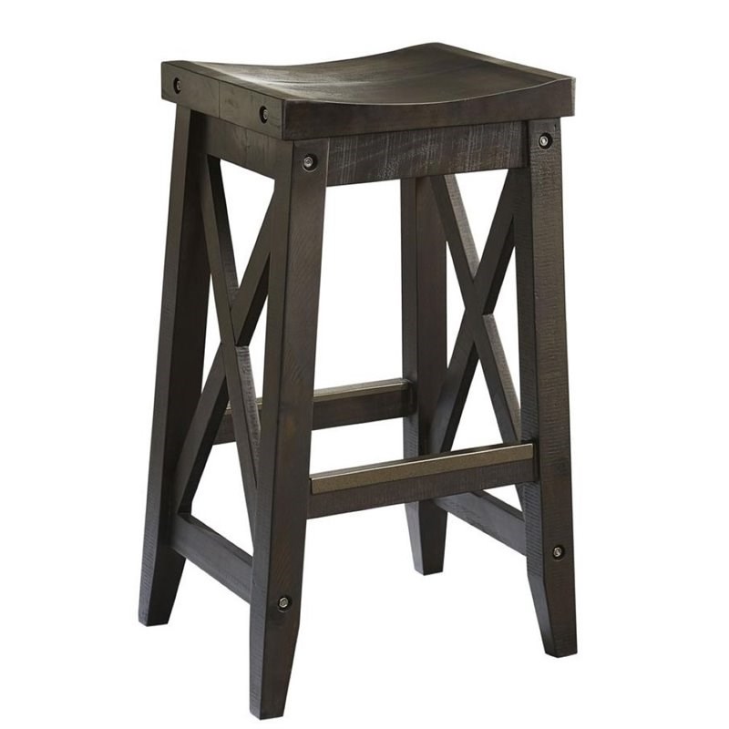 Modus Yosemite Solid Wood Bar Stool in Cafe