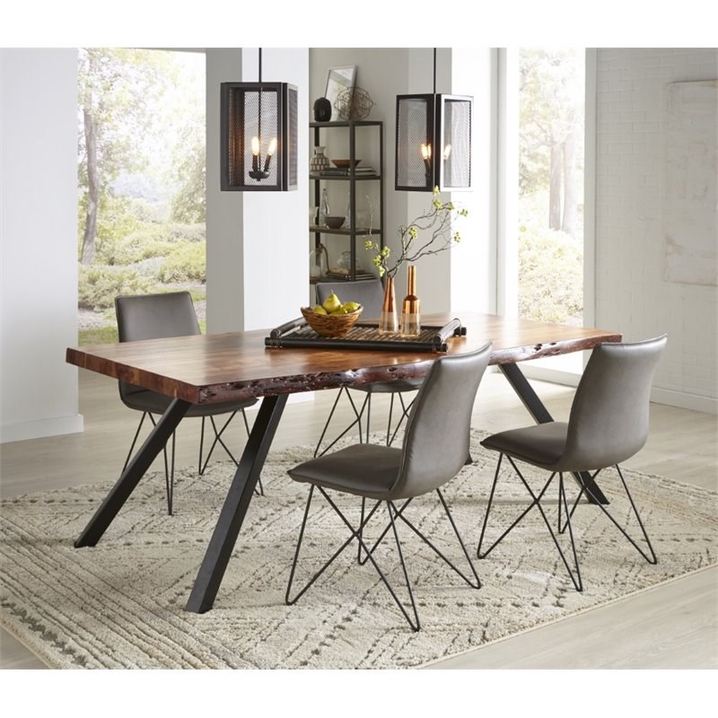 Modus Reese Solid Wood Dining Table in Natural Acacia Homesquare