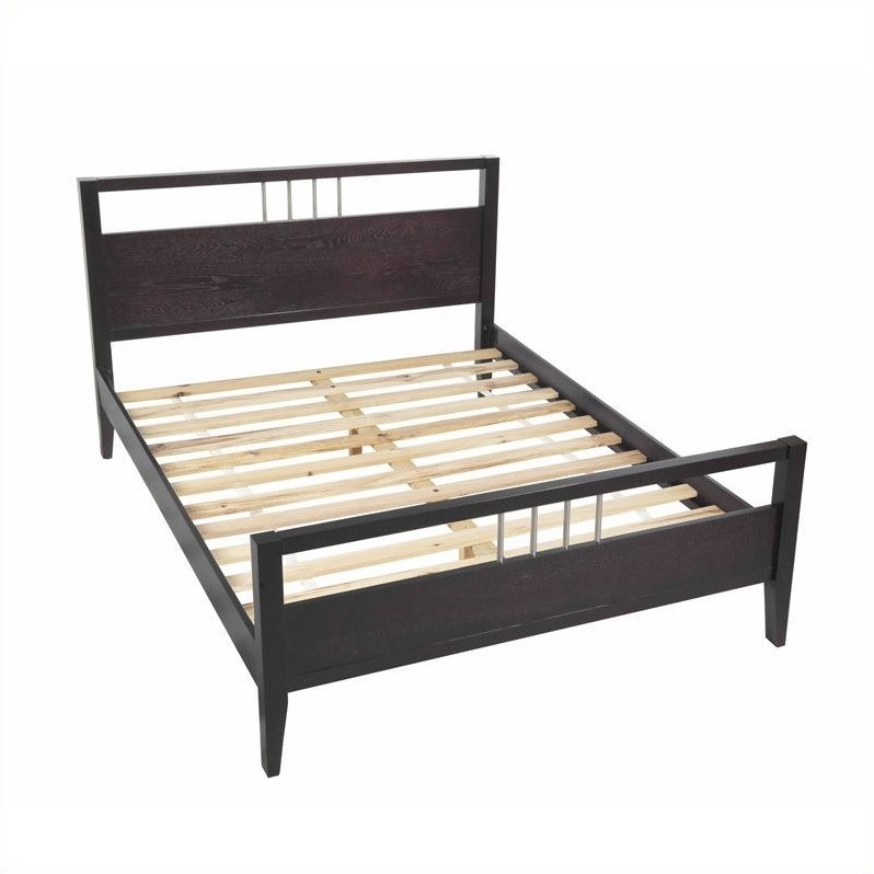 modus furniture nevis tropical mahogany platform bed 3 piece bedroom ...