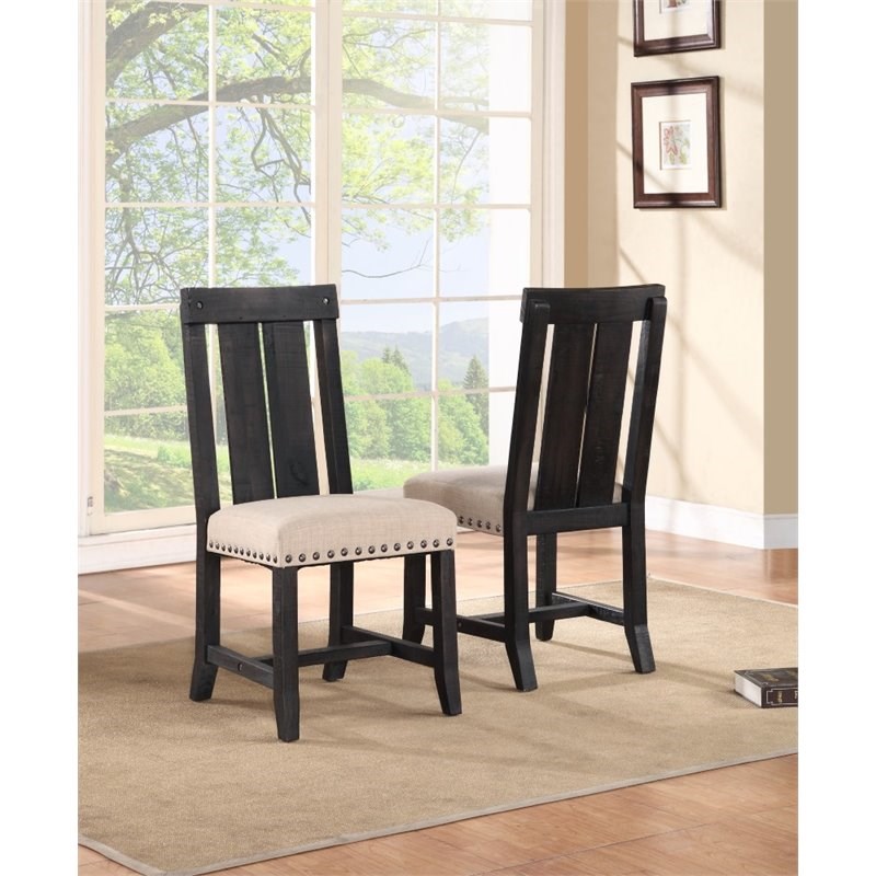 Modus Furniture Yosemite Dining Chair in Cafe (Set of 2)