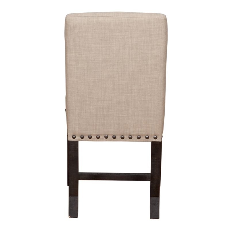 Modus Furniture Yosemite Upholstered Dining Chair in Cafe (Set of 2)