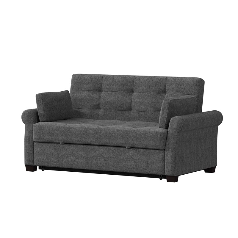 Serta Henley Convertible Futon Sofa Bed Baci Living Room