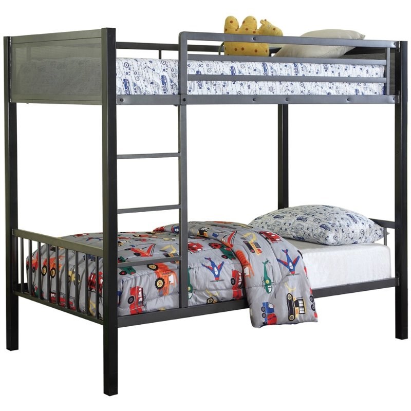 Coaster Meyers Traditional Metal Twin, Coaster Furniture Bunk Bed Reviews