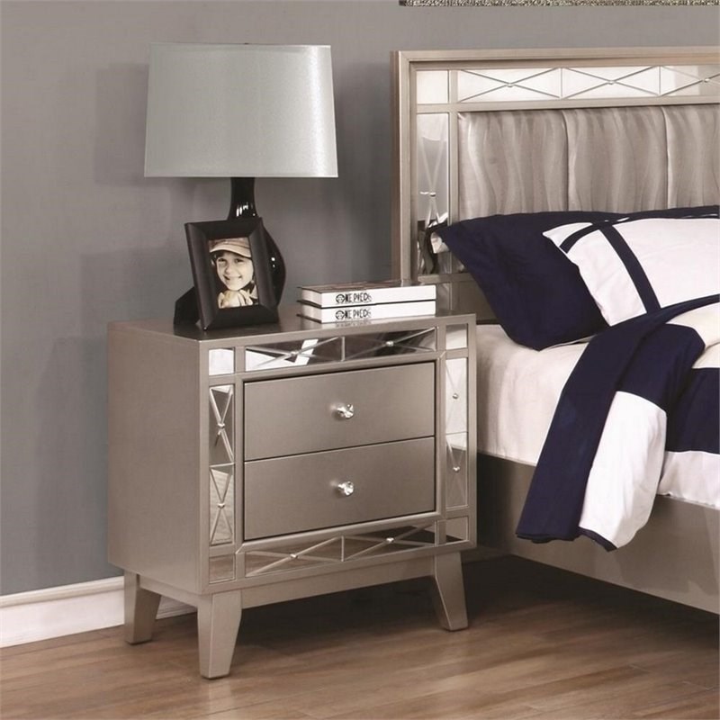 mirror nightstand set of 2