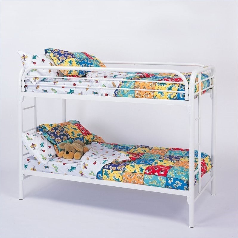 Coaster Toby Twin Over Metal Bunk, Coaster Bunk Beds Twin Over Twin