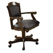Coaster Turk Arm Chair with Casters in Tobacco