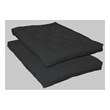 Coaster Deluxe Futon Pad with High Density Foam in Black