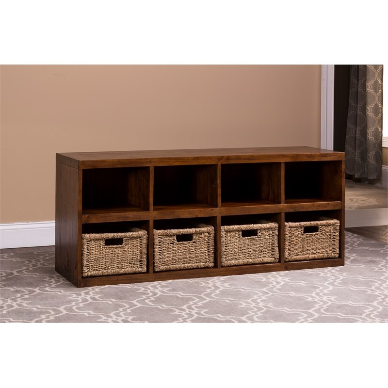 Hillsdale Tuscan Retreat 8 Cubby Shoe Rack in Oxford