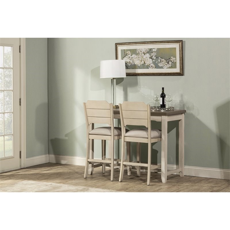 Hillsdale Furniture Emerson Wood Dining Chair in Set of 2 in Natural Sheesham