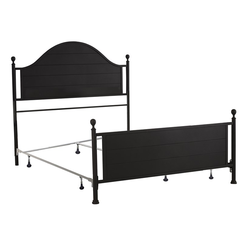 Cumberland Bed Queen Metal Bed Rail Included Homesquare