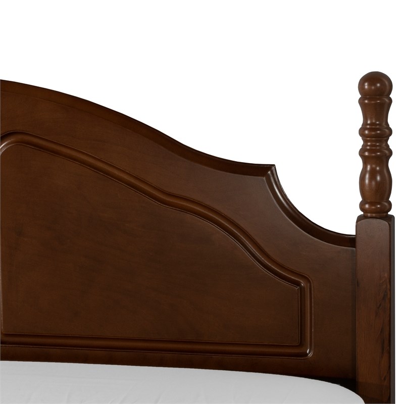 Hillsdale Furniture Cheryl Wood Twin Headboard Walnut Homesquare