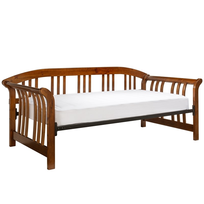 Hillsdale Furniture Dorchester Daybed with Suspension Deck Walnut ...