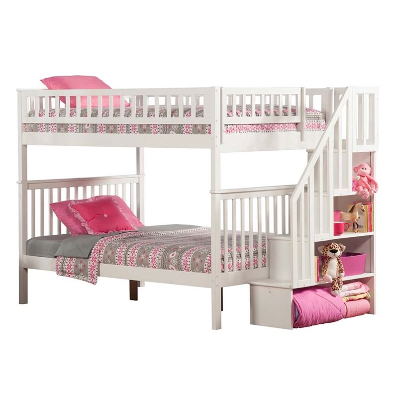 Staircase Bunk Bed, Atlantic Furniture Bunk Bed Reviews